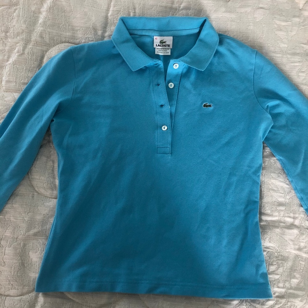 Lacoste Women's Polo size 42 (fits like an 8)